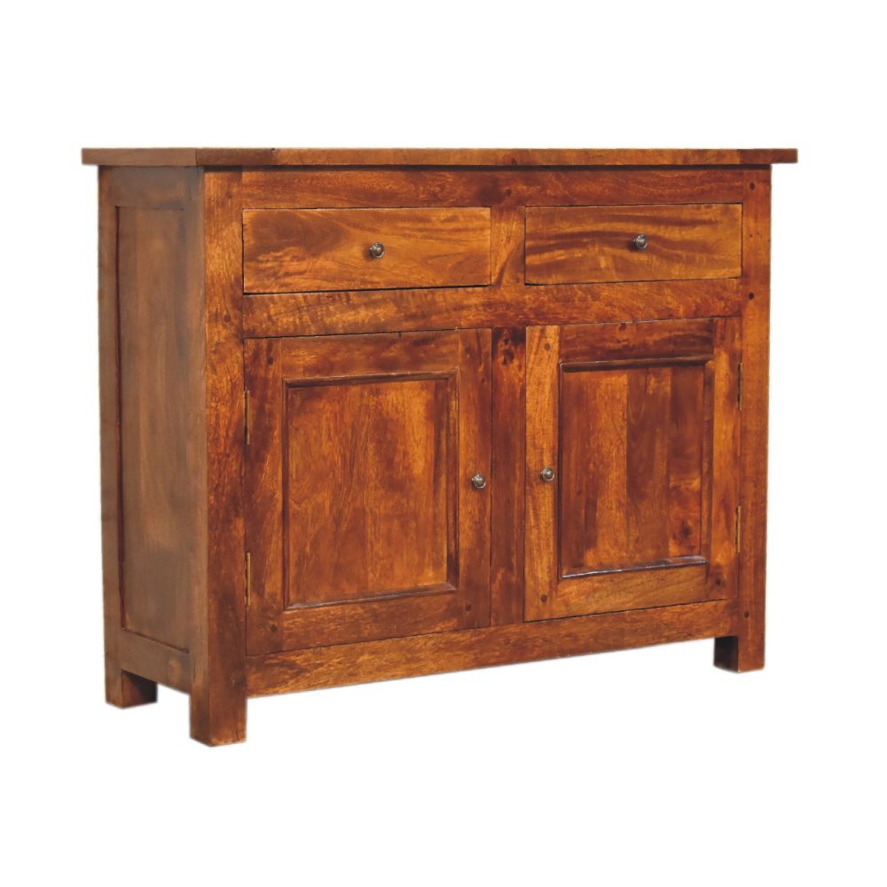 Chestnut Sideboard with 2 Drawers - Image 4