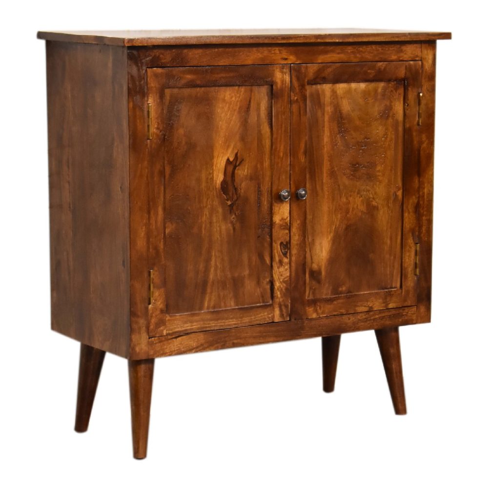 Chestnut Solid Nordic Cabinet - Image 4