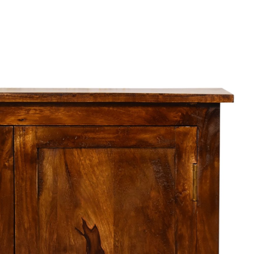 Chestnut Solid Nordic Cabinet - Image 5