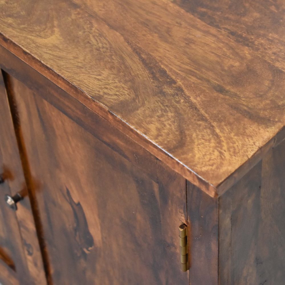 Chestnut Solid Nordic Cabinet - Image 6