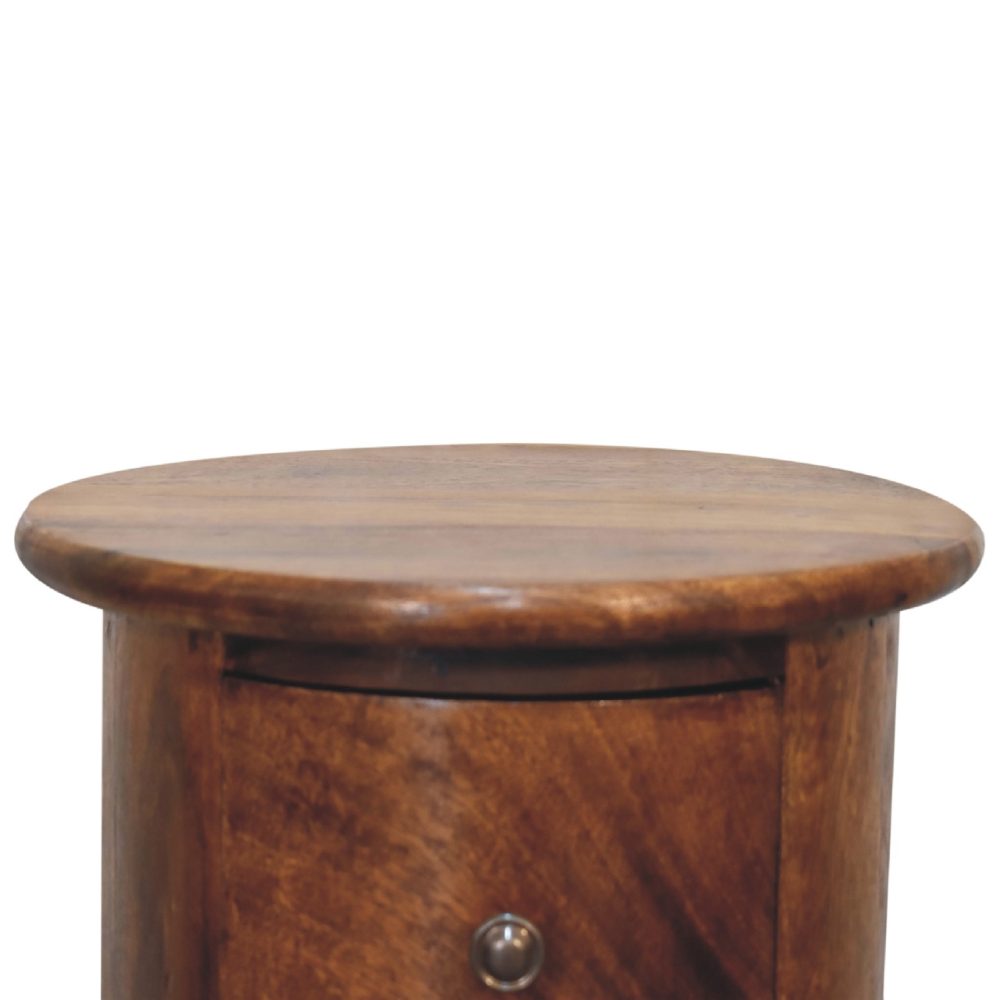 Mini Chestnut Drum Chest - Image 5