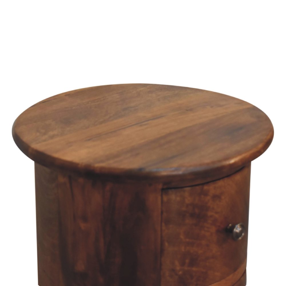 Mini Chestnut Drum Chest - Image 6