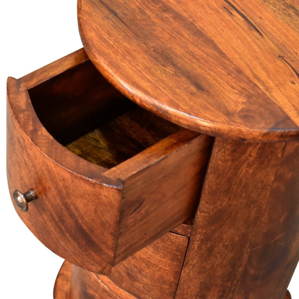 Mini Chestnut Drum Chest - Image 8