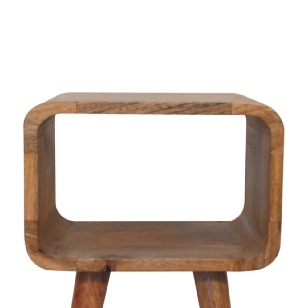 Mini Curved Open Nightsand - Image 5