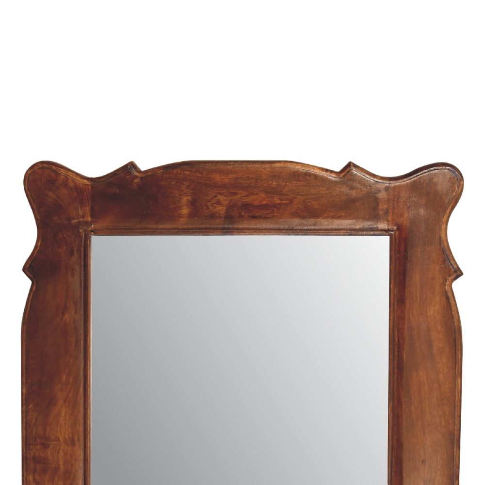 Chestnut Oblong Mirror Frame - Image 4