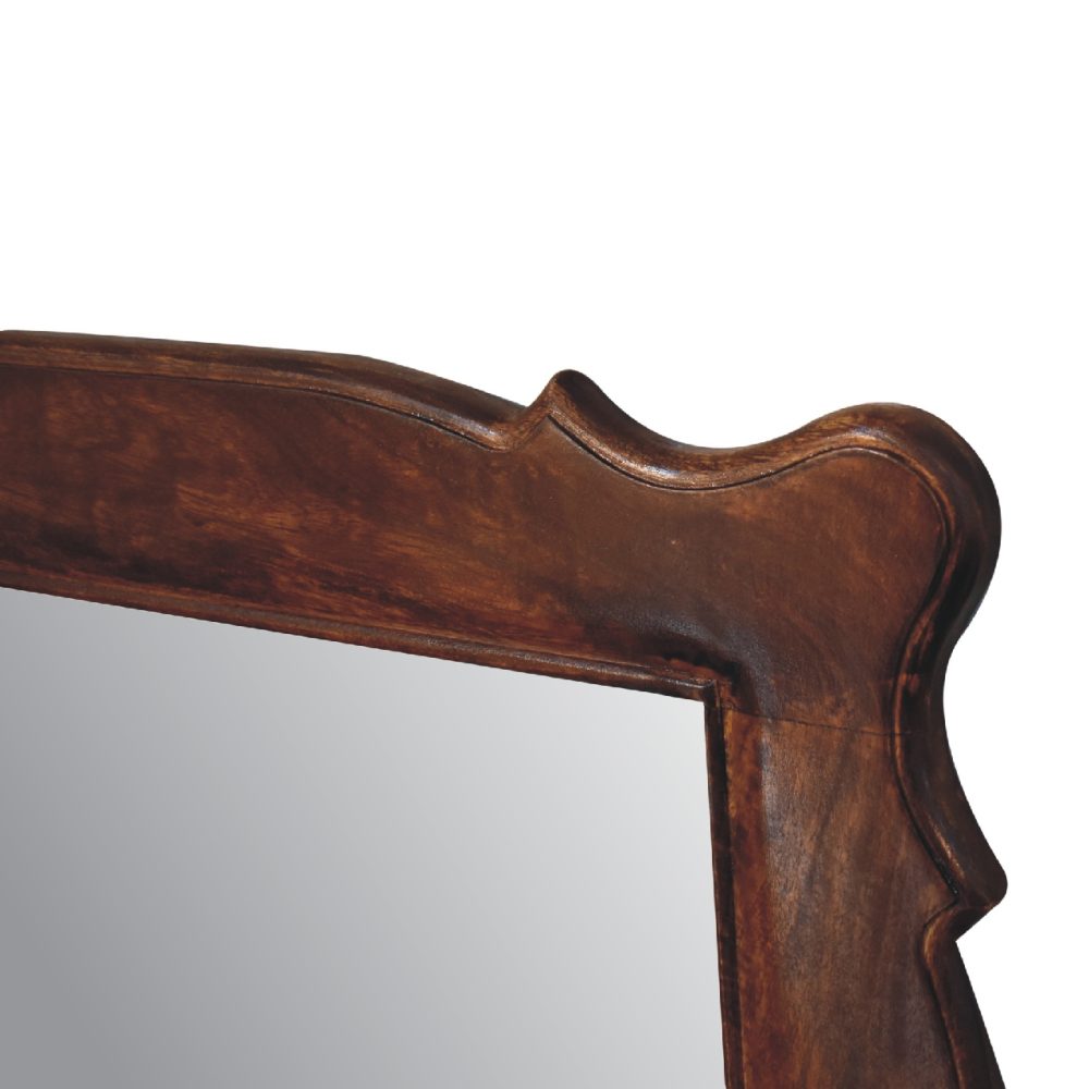 Chestnut Oblong Mirror Frame - Image 5