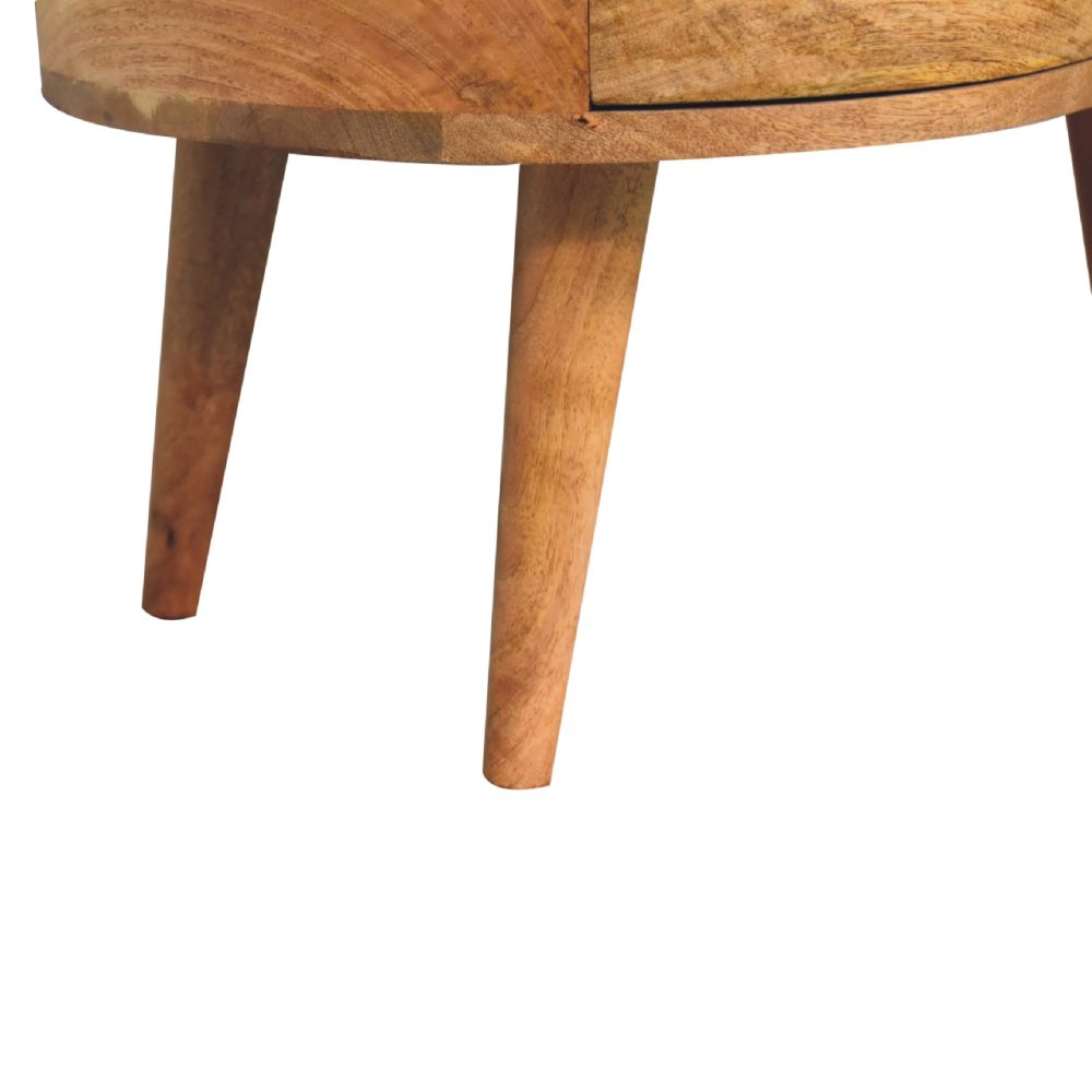 Oak-ish Wave Coffee Table - Image 8