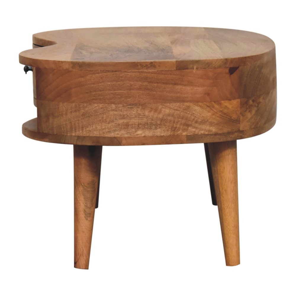 Oak-ish Wave Coffee Table - Image 9