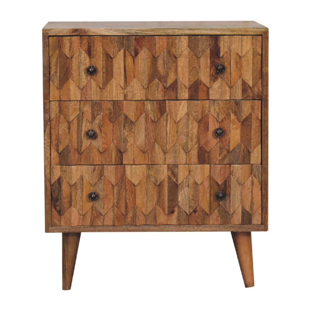 Canada Mini Pineapple Carved Chest Suppliers