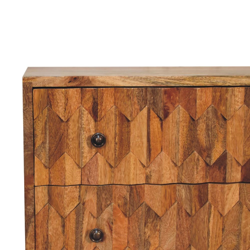 Mini Pineapple Carved Chest - Image 5
