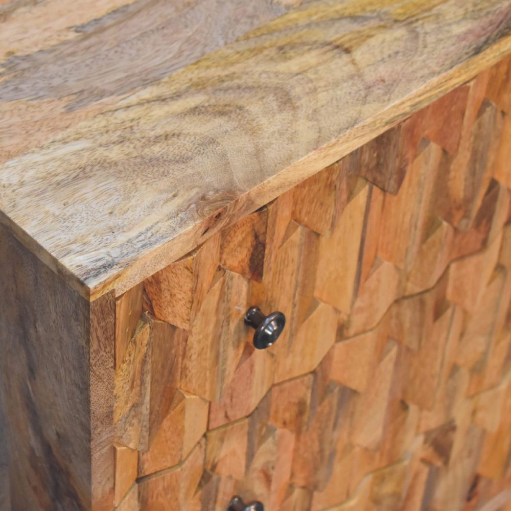Mini Pineapple Carved Chest - Image 6