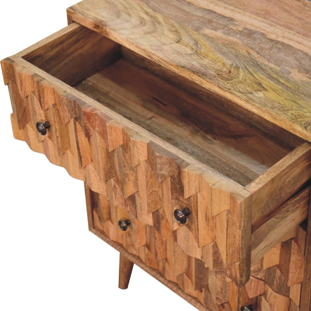 Mini Pineapple Carved Chest - Image 7
