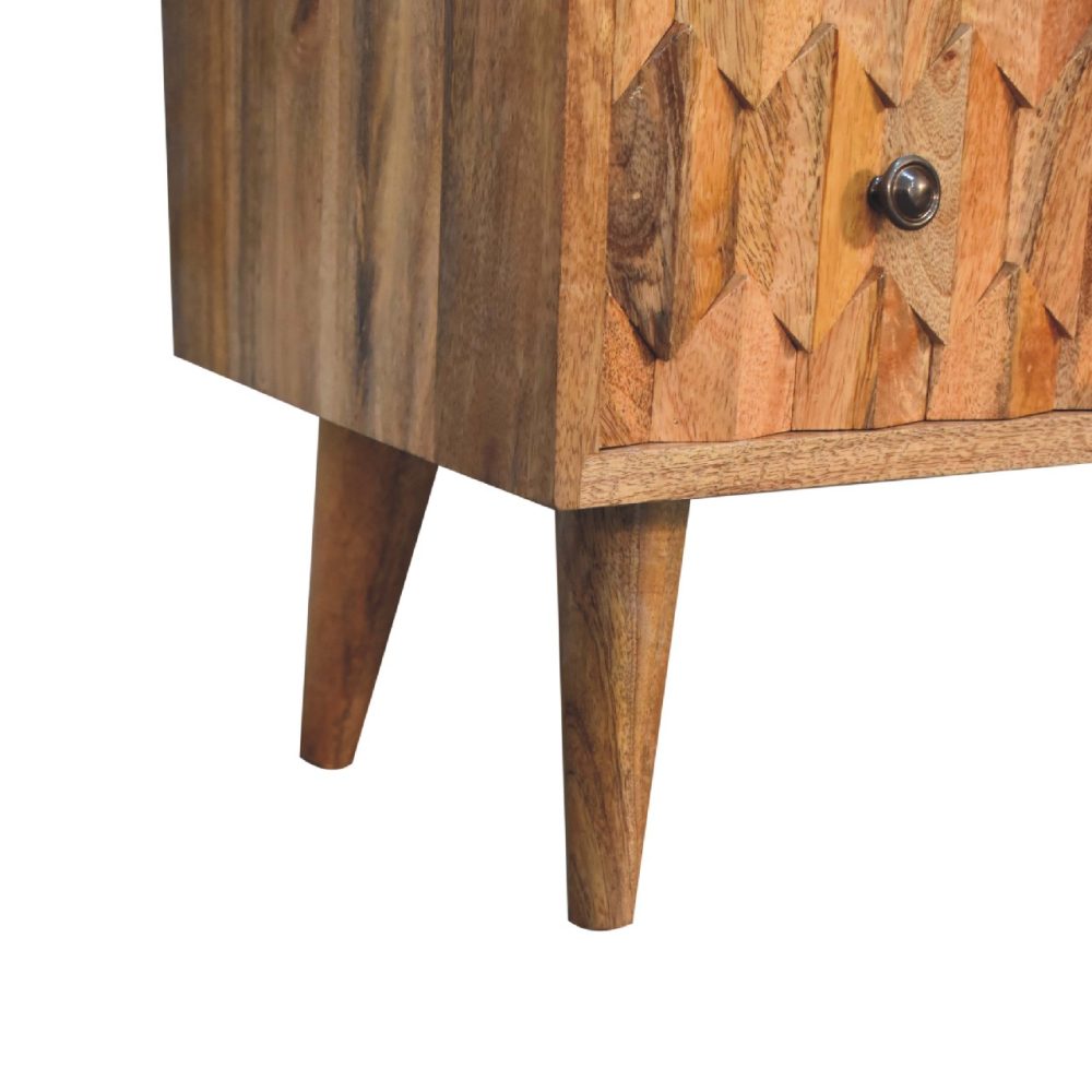 Mini Pineapple Carved Chest - Image 8