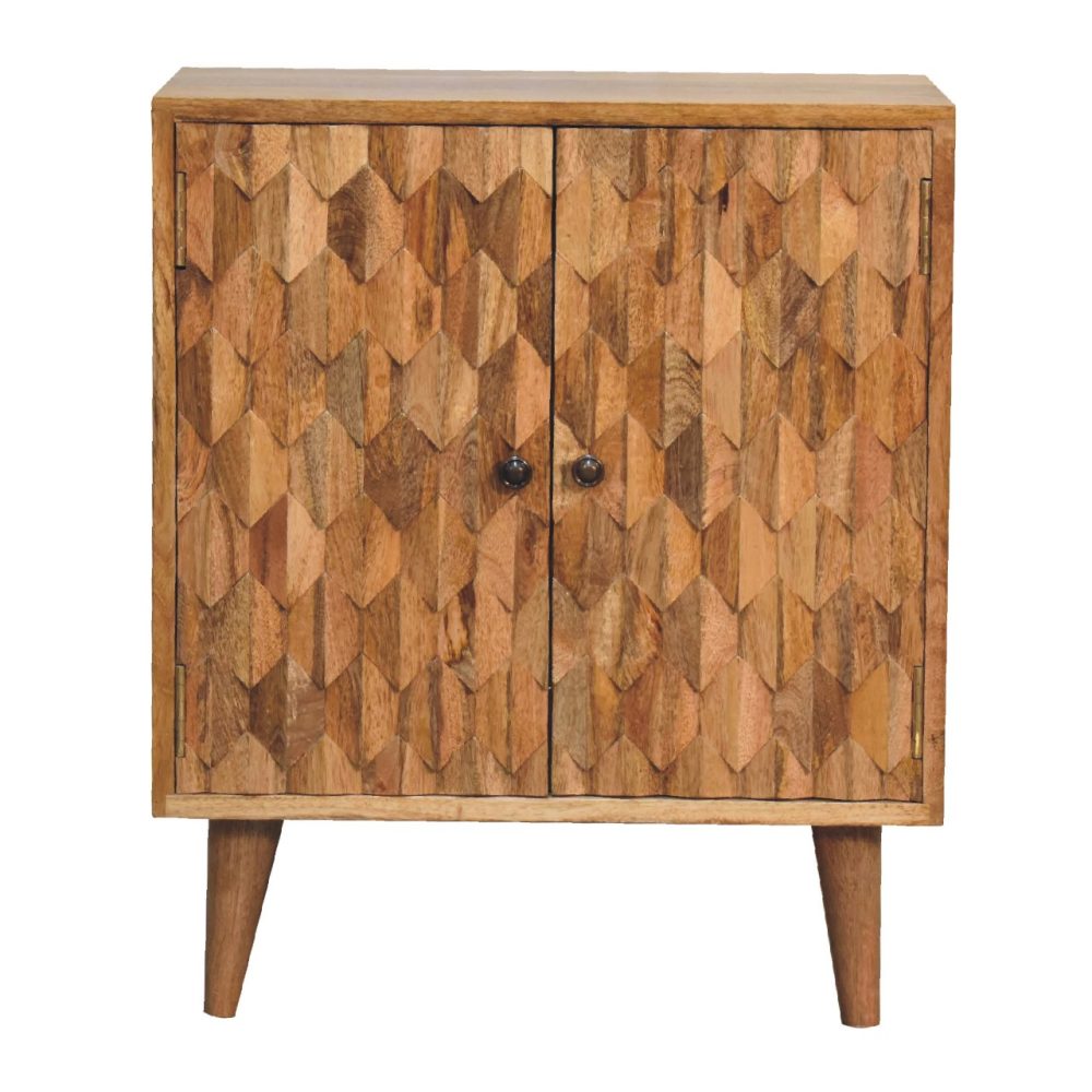Mini Pineapple Carved Cabinet - Image 2