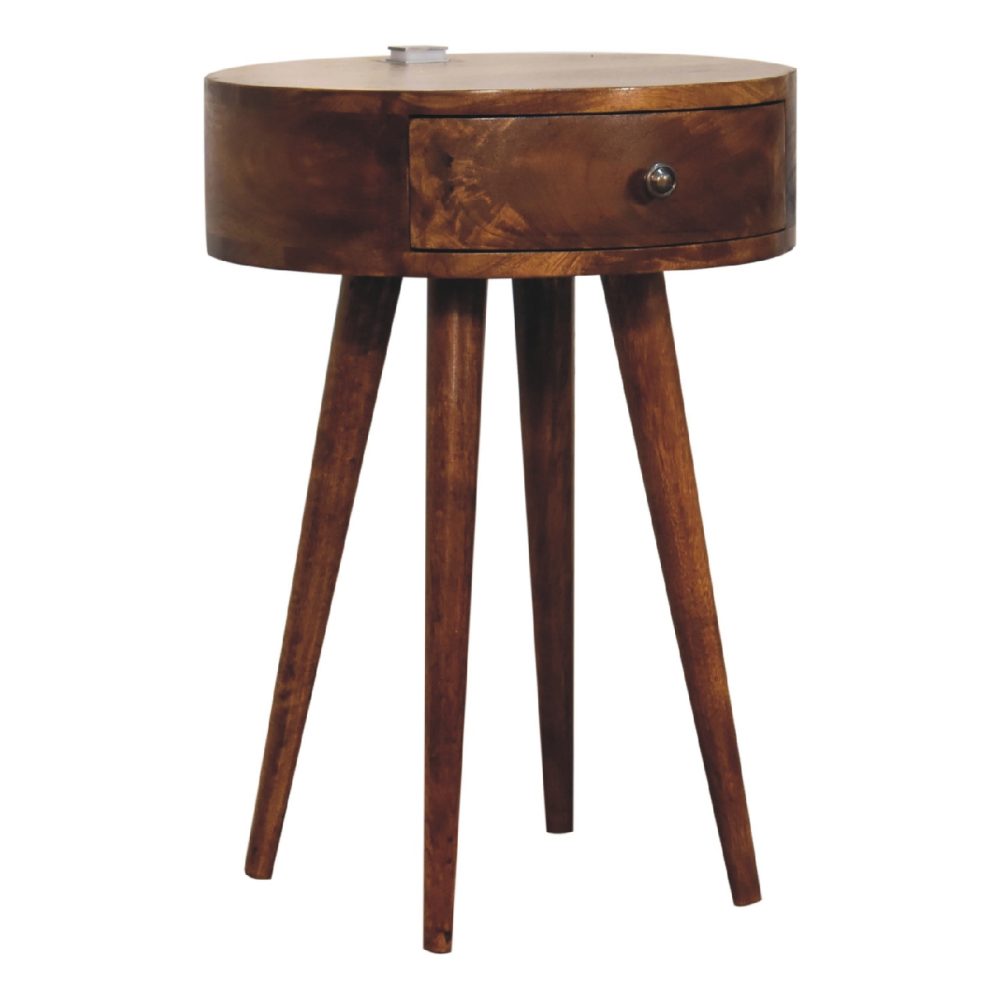 Single Chestnut Nightsand - Image 4