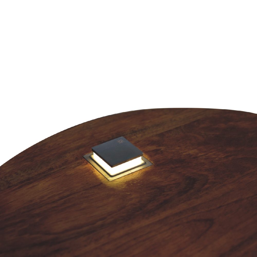 Single Chestnut Nightsand - Image 6