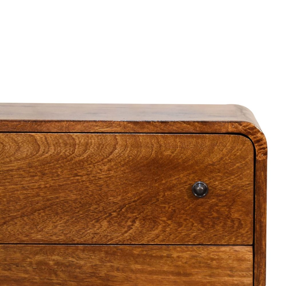 Mini Curved Chestnut Chest - Image 5