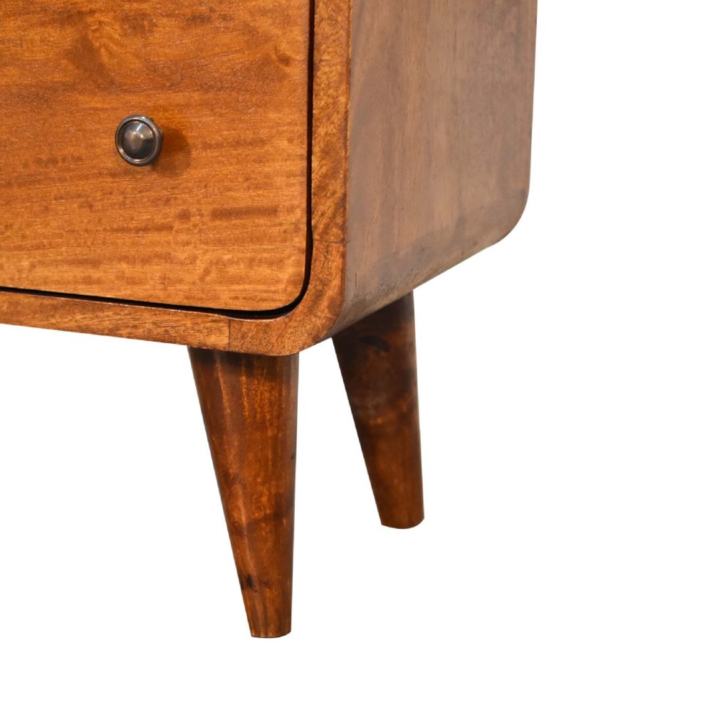 Mini Curved Chestnut Chest - Image 8