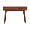 Large 3 Drawer Chestnut Console - Image 2