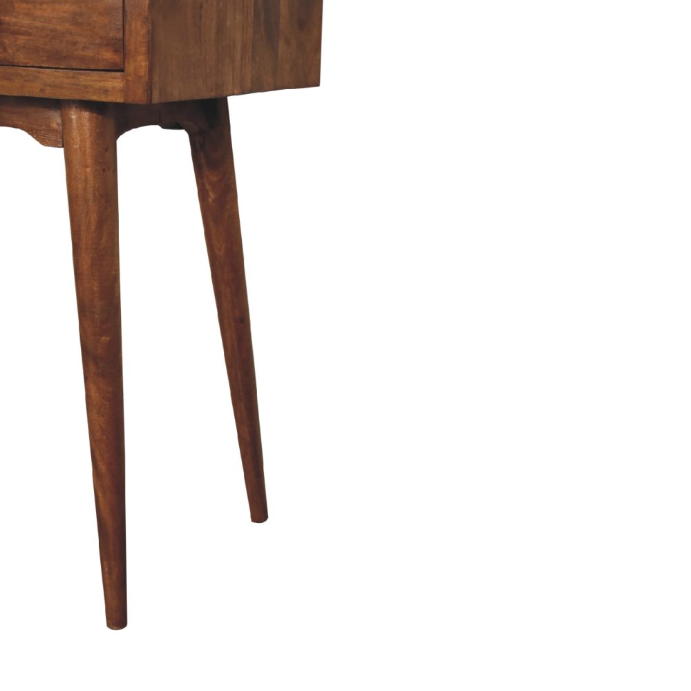 Large 3 Drawer Chestnut Console - Image 8