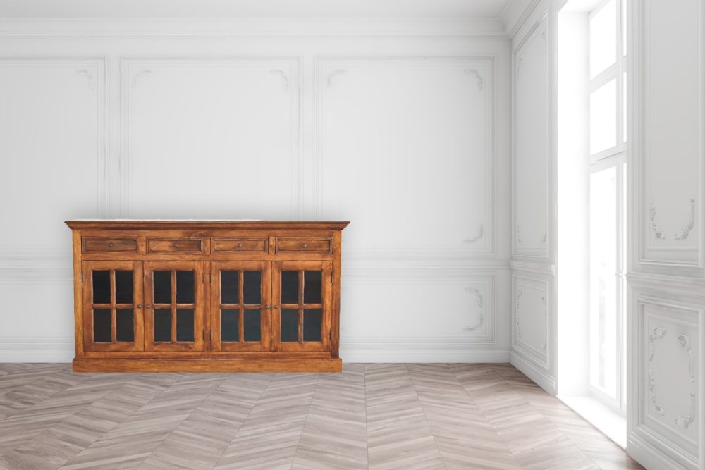 Large Glazed Sideboard - Image 11