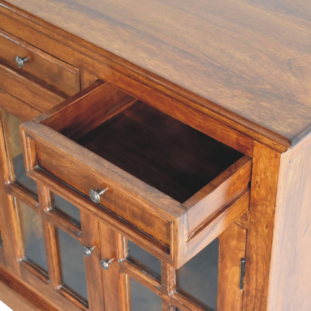 Large Glazed Sideboard - Image 7