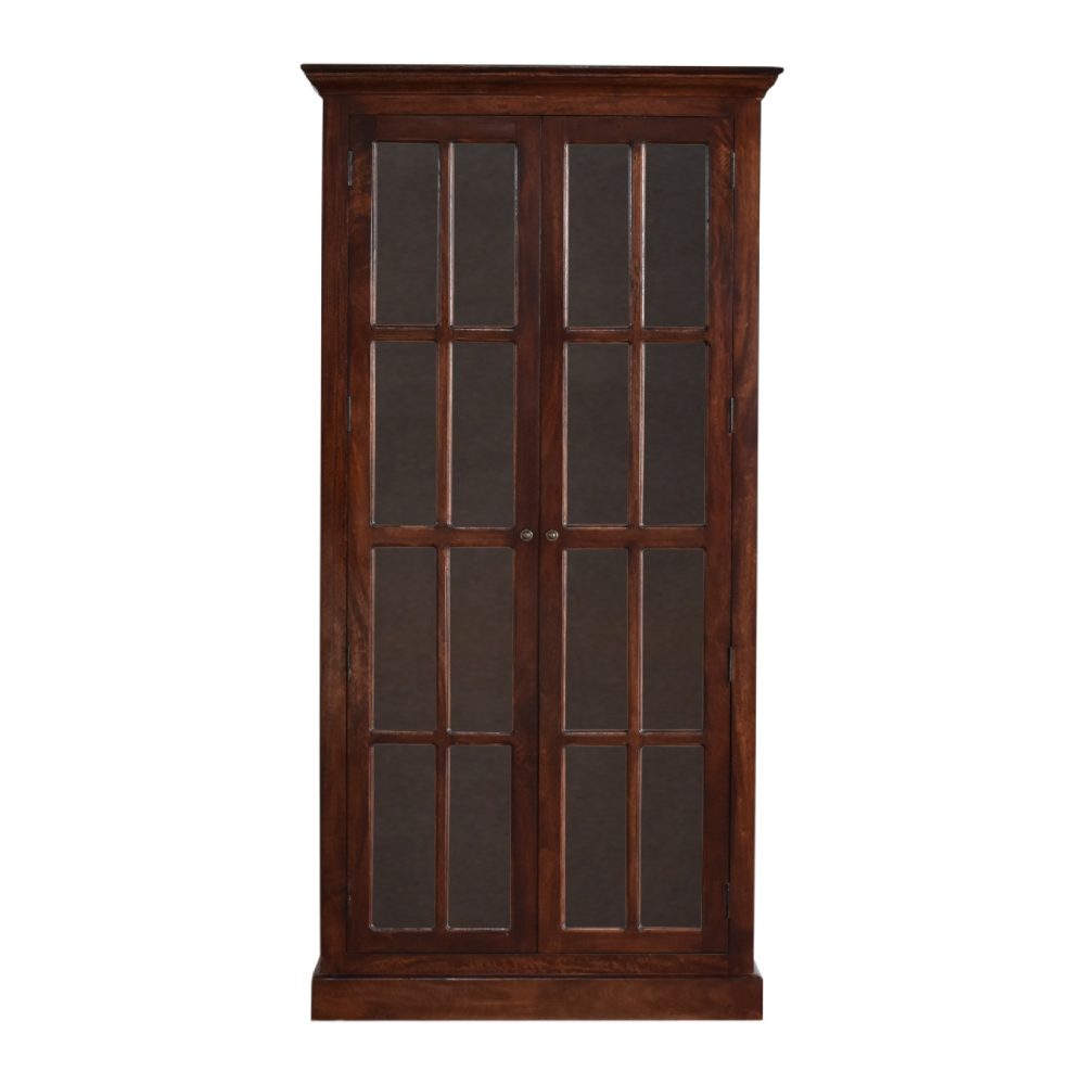 Tall Cherry Glazed Cabinet - Image 2