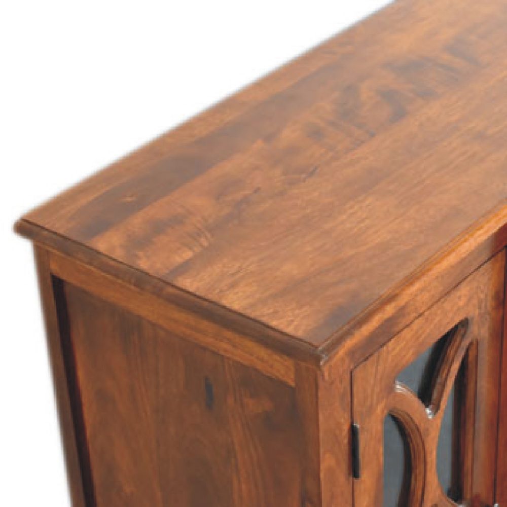 Glazed Carve Chestnut Sideboard - Image 6