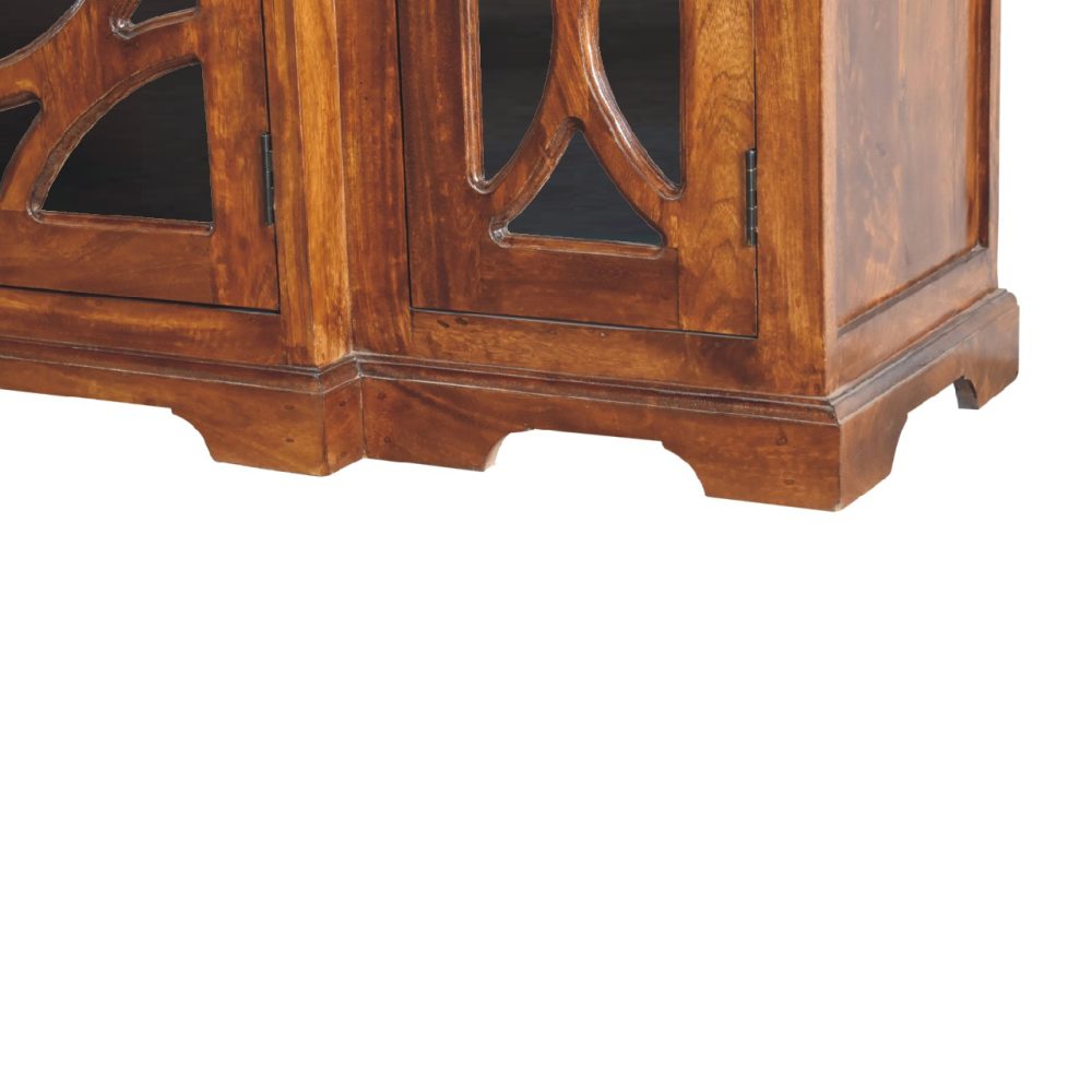 Glazed Carve Chestnut Sideboard - Image 7