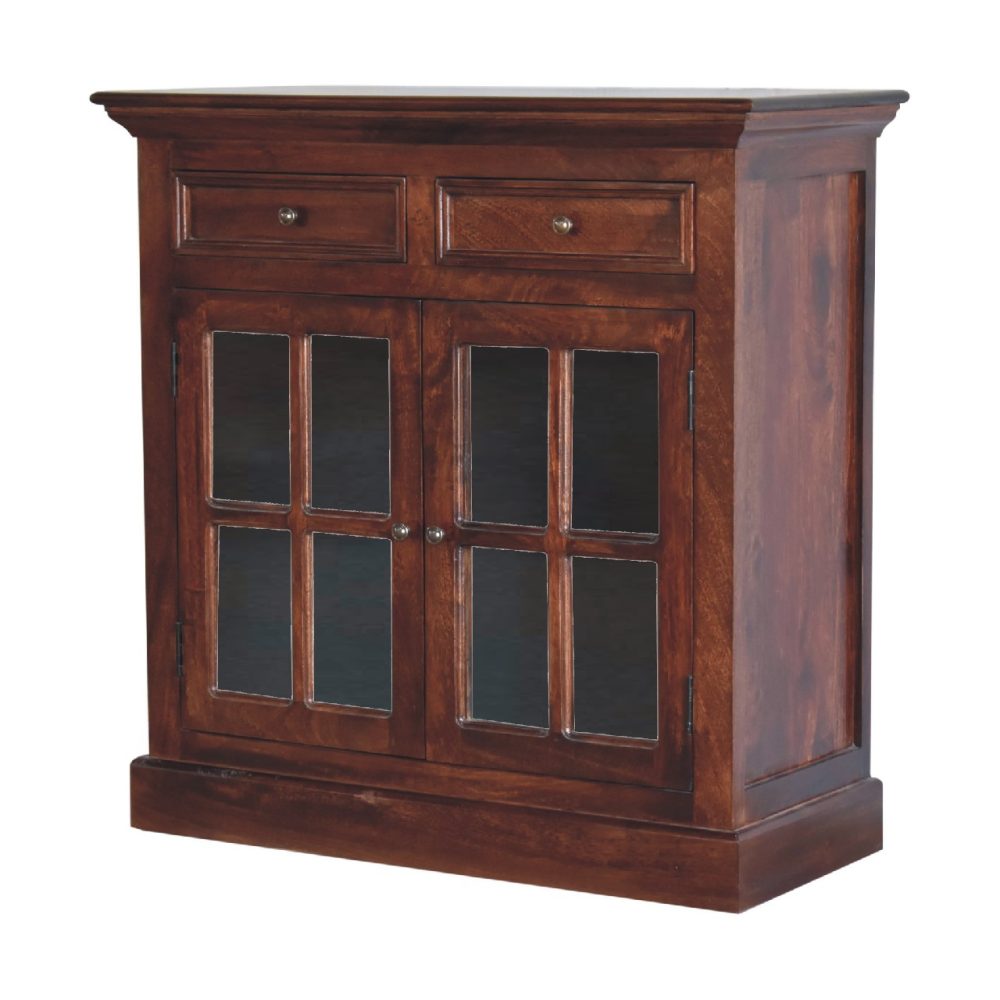 Cherry Glazed Cabinet - Image 3