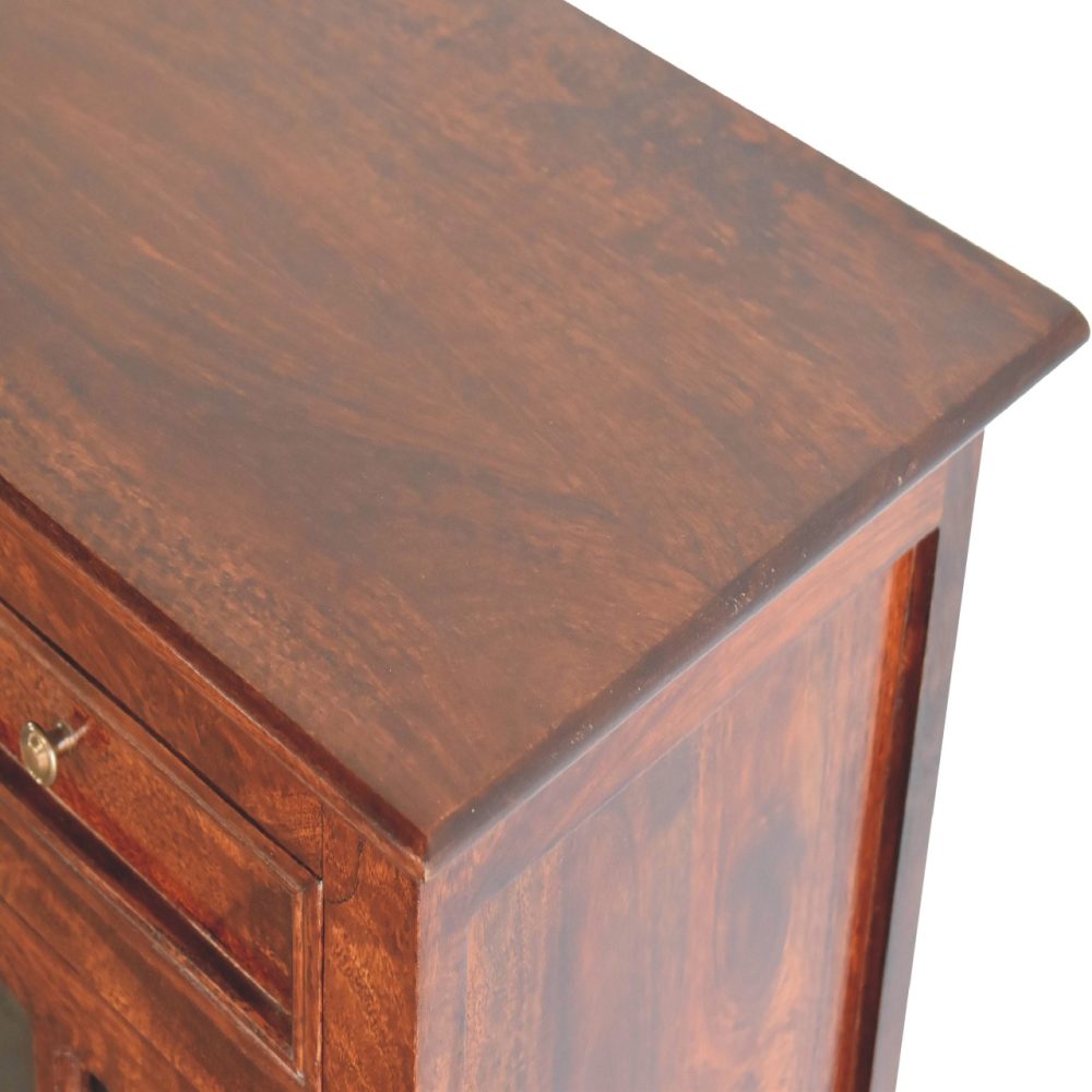 Cherry Glazed Cabinet - Image 7