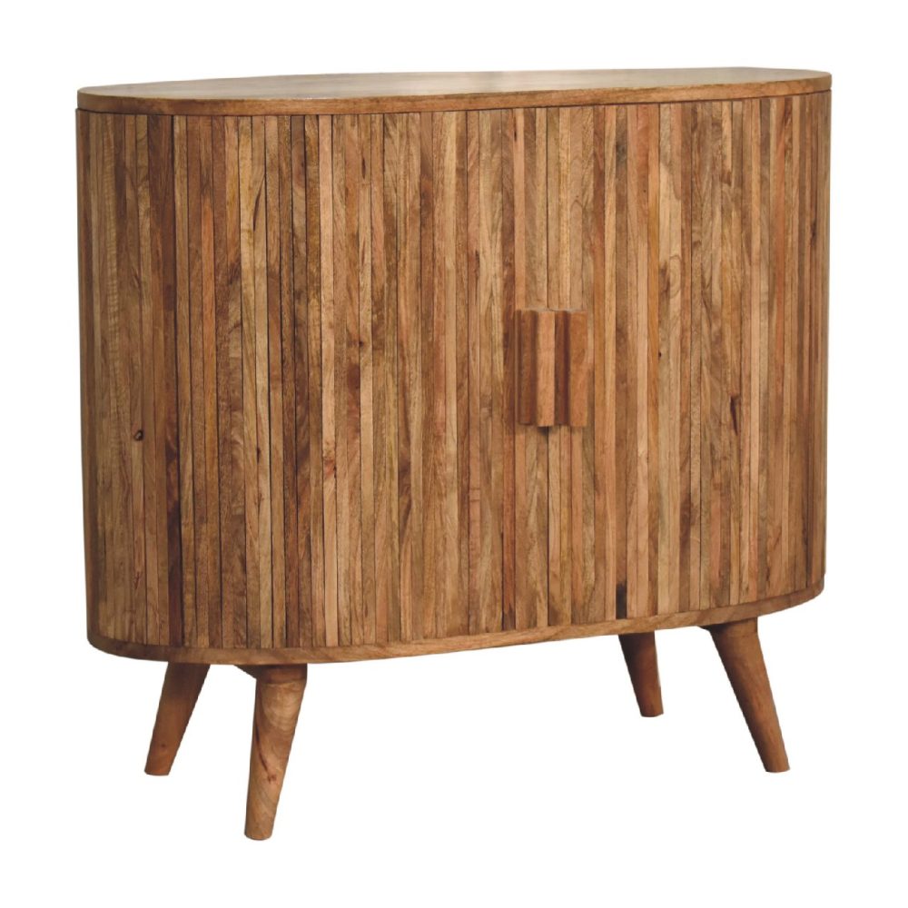 Stripe Cabinet with Storage - Image 3