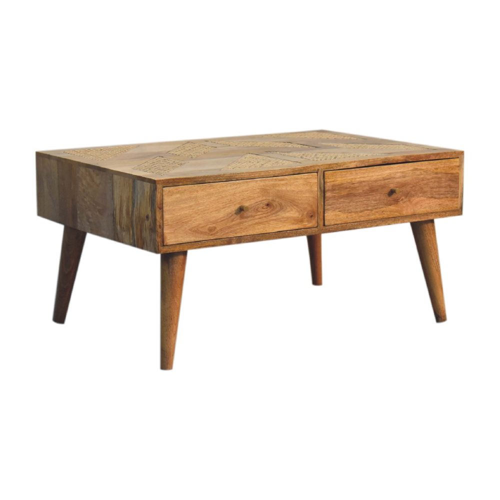 Woven Aztec Coffee Table - Image 2