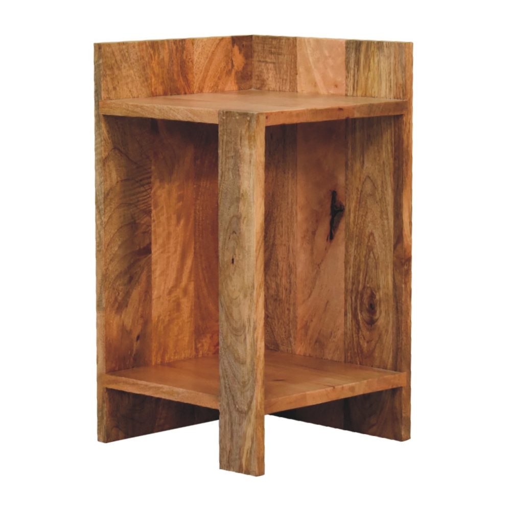 Oak-ish Box Nightsand - Image 3