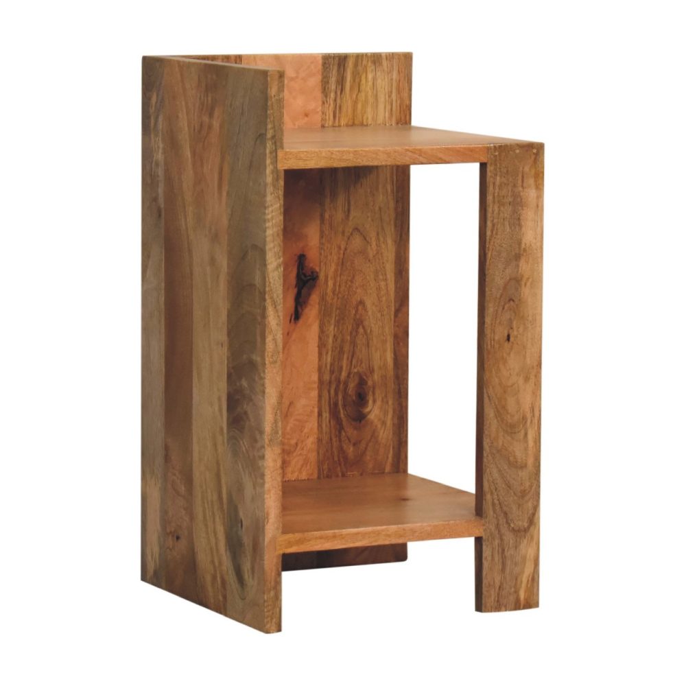 Oak-ish Box Nightsand - Image 4