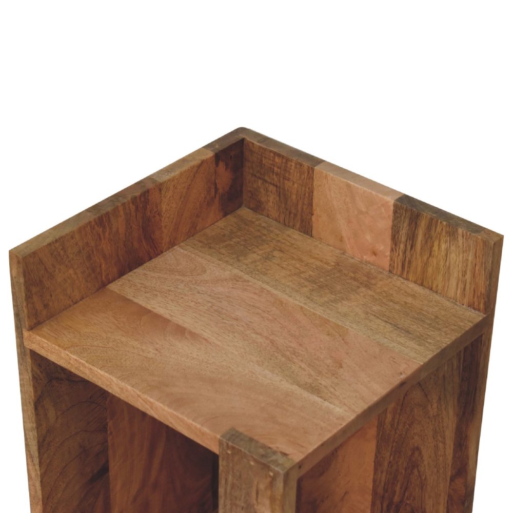 Oak-ish Box Nightsand - Image 6