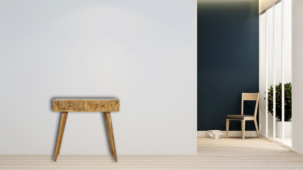 Pineapple Carved Console Table - Image 4