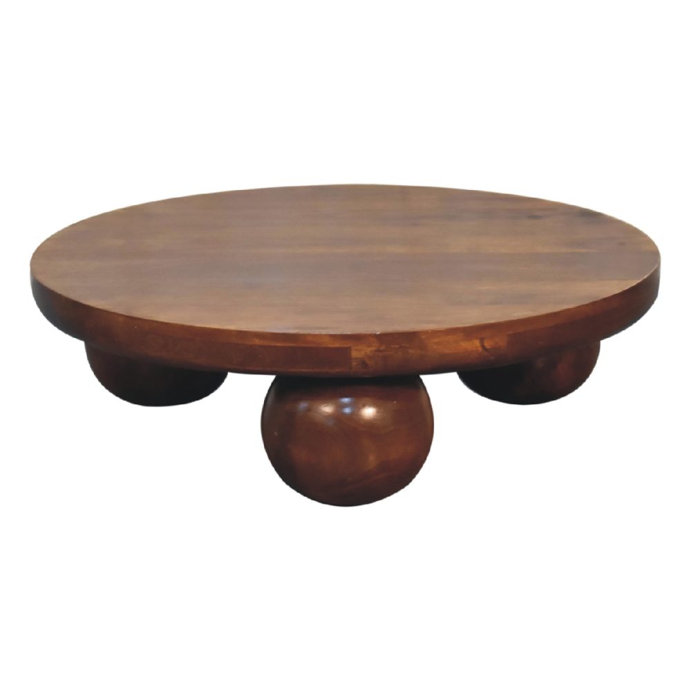 Chestnut Central Ball Table - Image 2