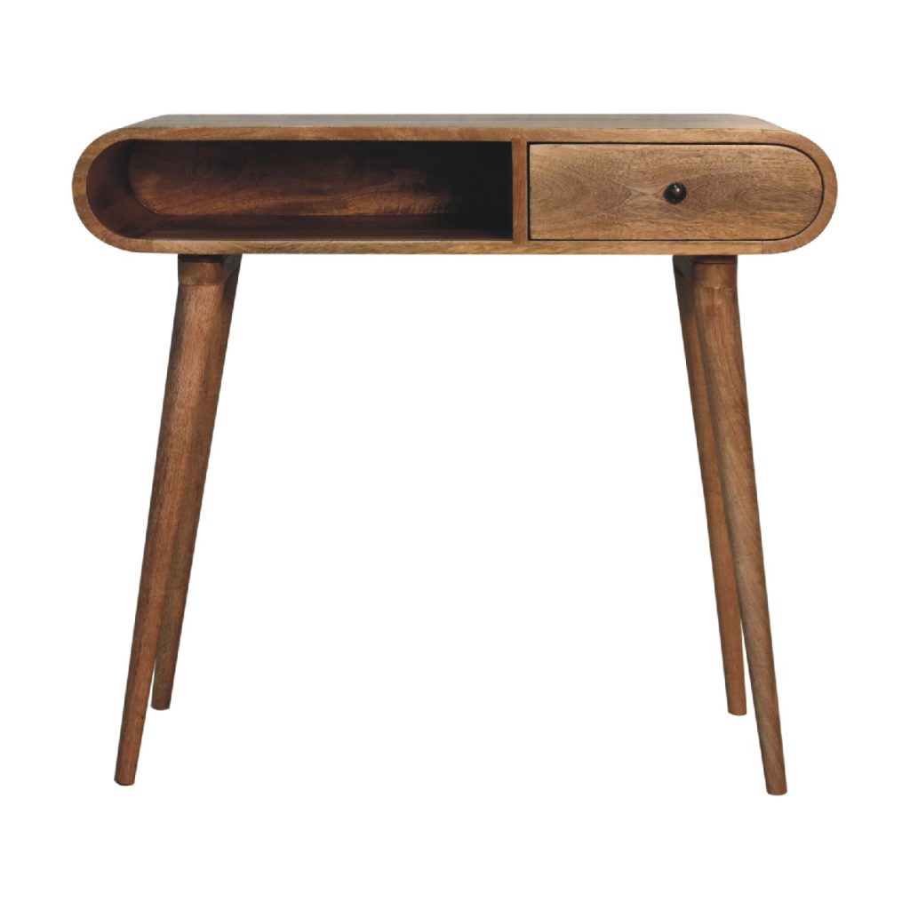 Canada Curved Chestnut Writing Desk Suppliers