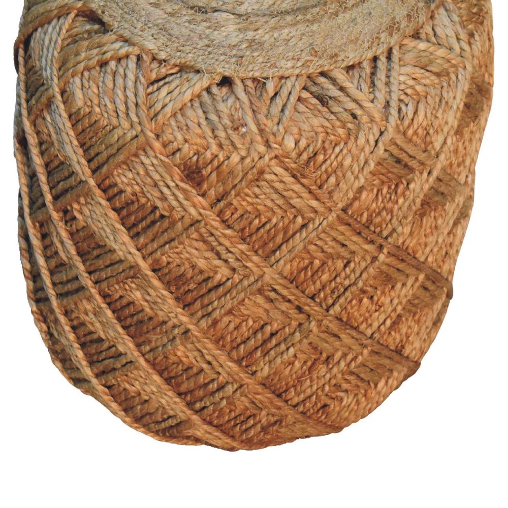 Jute Fibre Footstool - Large - Image 5