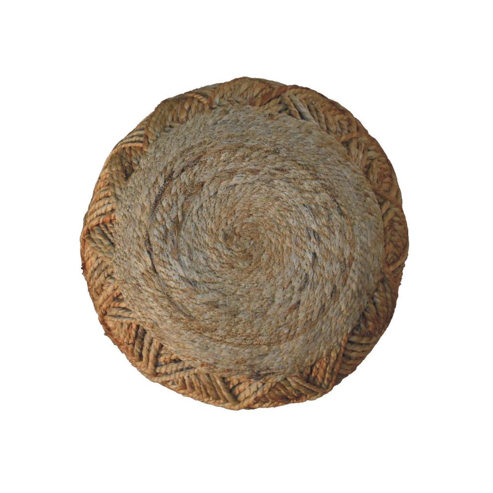 Jute Fibre Footstool - Large - Image 7