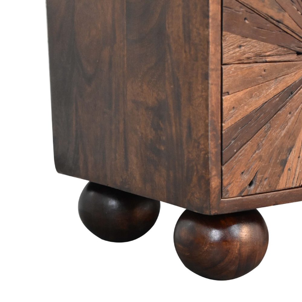 Sunrise Ball Walnut TV Unit - Image 7