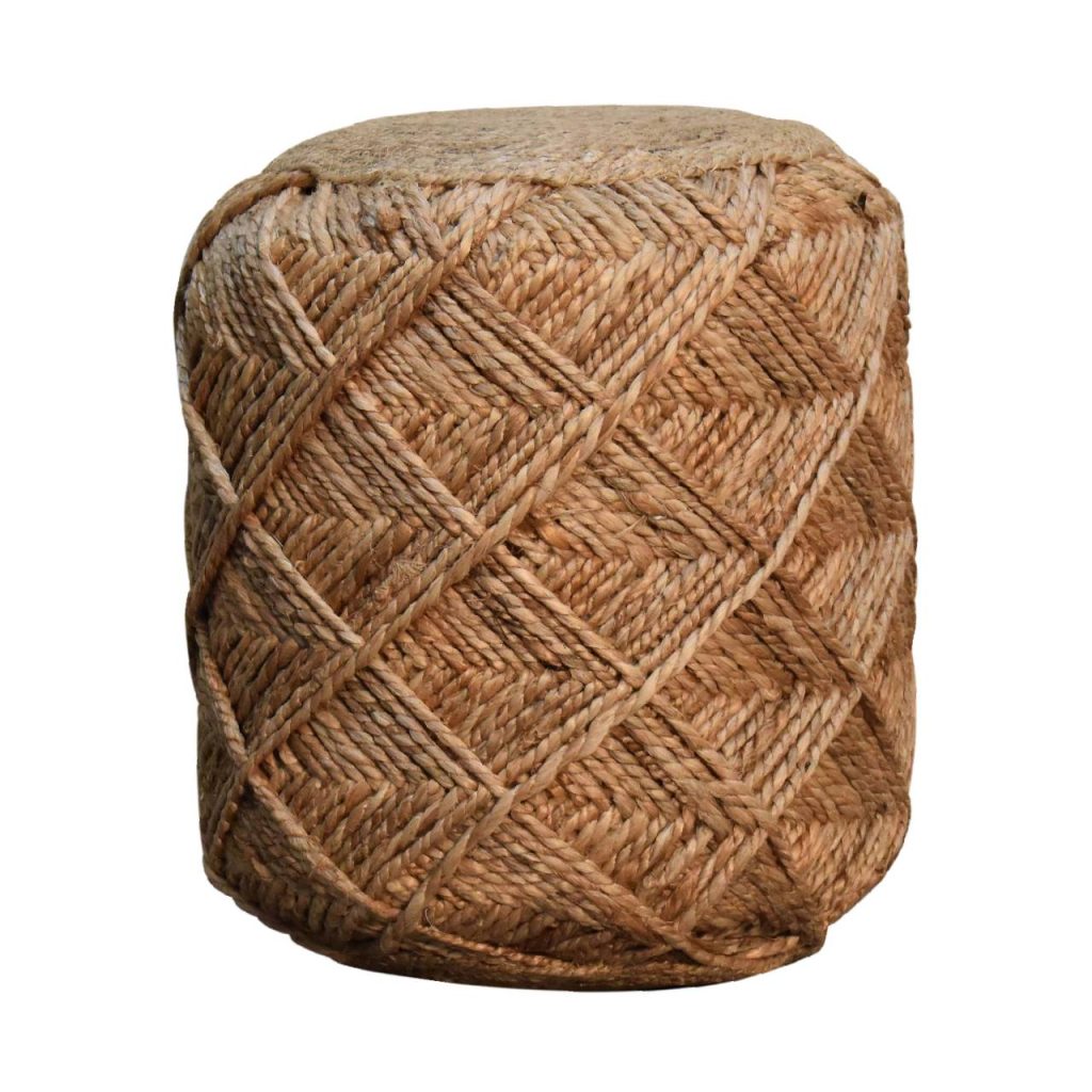 Canada Jute Fibre Footstool - Small Suppliers