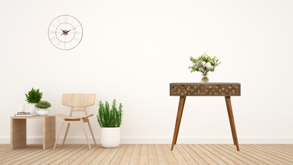 Diamond Carved Console Table - Image 10