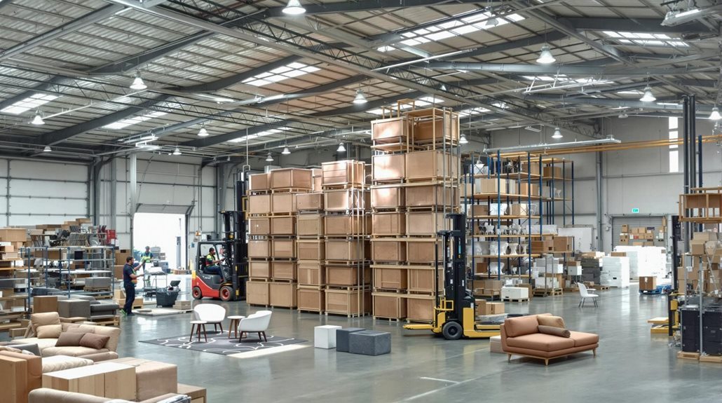 bulk furniture distribution service