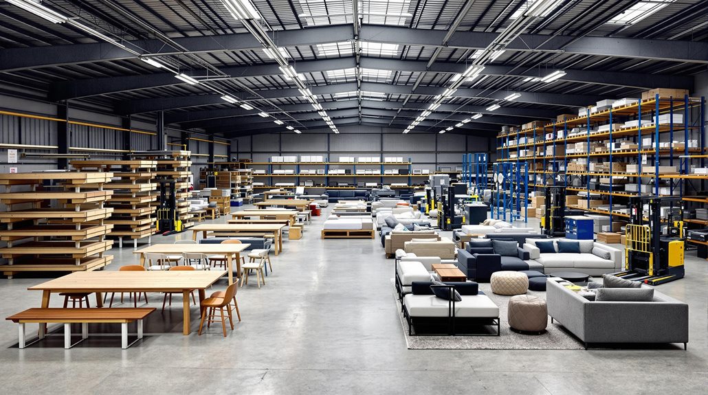 bulk furniture distributors available