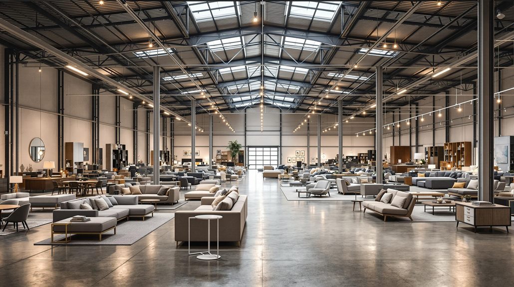 bulk furniture retail store