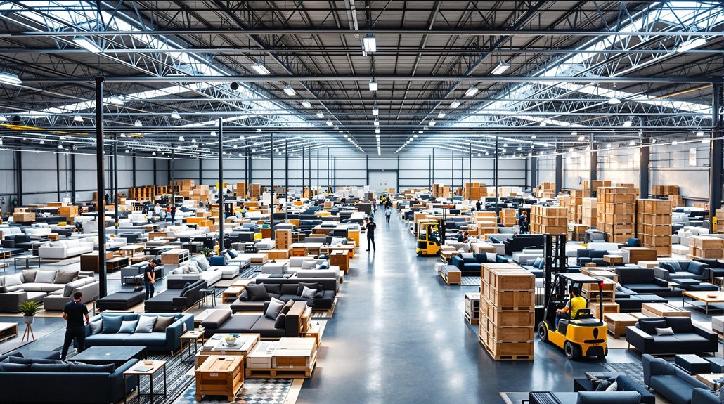 bulk furniture supply hub