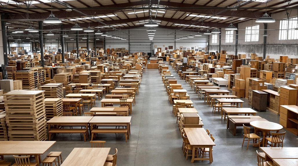 bulk wood furniture supply
