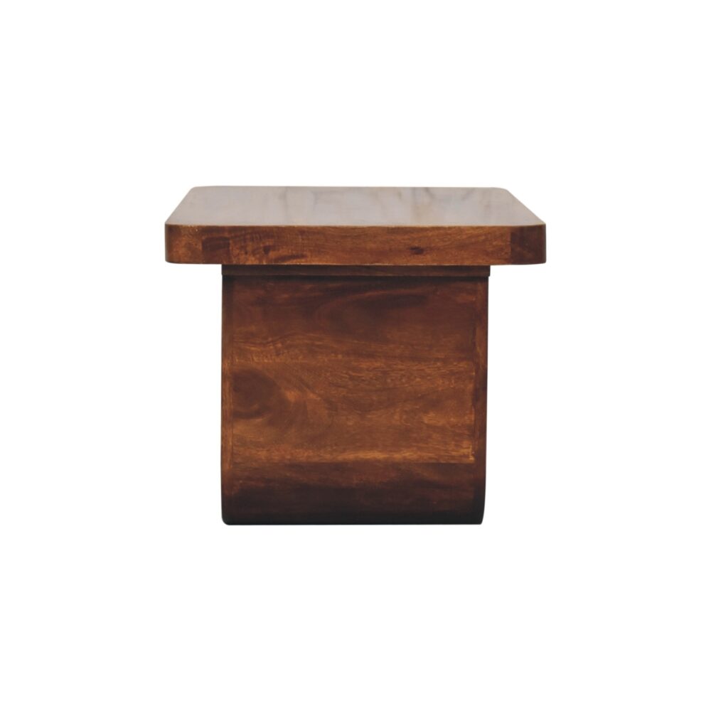 Chunky Chestnut Coffee Table - Image 8